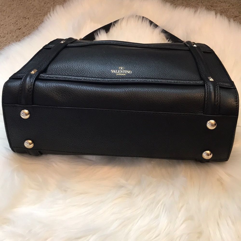 Valentino Garavani Top Handle Rockstuds Satchel - Picture 6 of 9